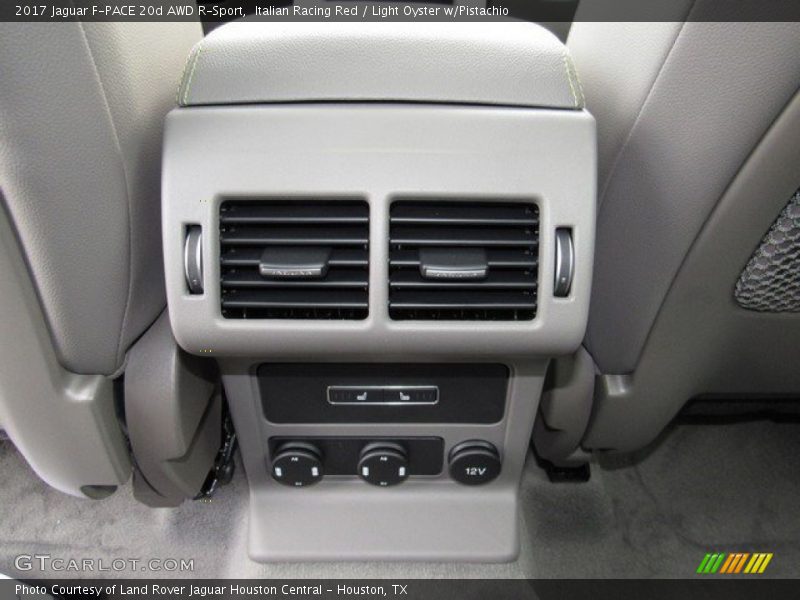 Italian Racing Red / Light Oyster w/Pistachio 2017 Jaguar F-PACE 20d AWD R-Sport