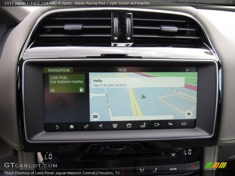 Navigation of 2017 F-PACE 20d AWD R-Sport