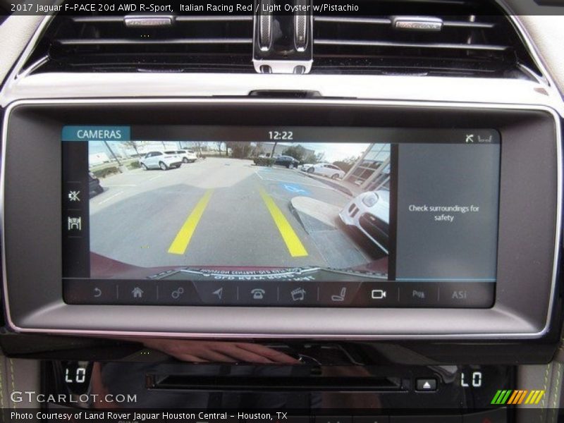 Italian Racing Red / Light Oyster w/Pistachio 2017 Jaguar F-PACE 20d AWD R-Sport