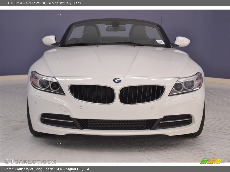 Alpine White / Black 2016 BMW Z4 sDrive28i