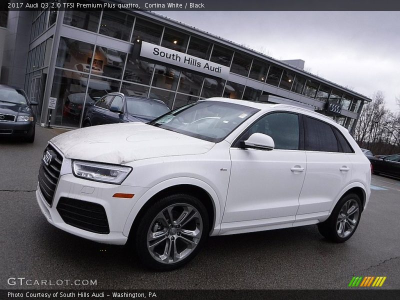 Cortina White / Black 2017 Audi Q3 2.0 TFSI Premium Plus quattro