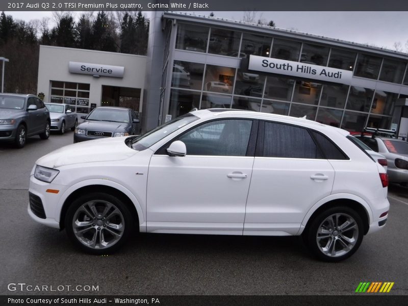 Cortina White / Black 2017 Audi Q3 2.0 TFSI Premium Plus quattro