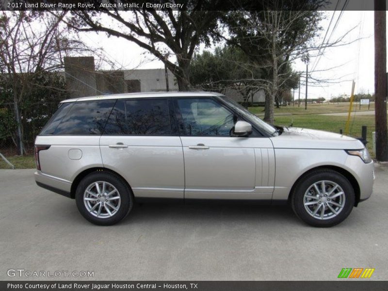 Aruba Metallic / Ebony/Ebony 2017 Land Rover Range Rover