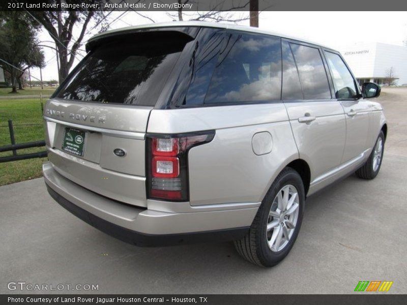 Aruba Metallic / Ebony/Ebony 2017 Land Rover Range Rover