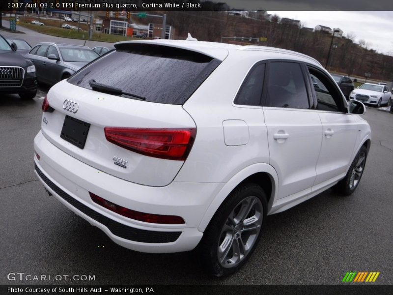 Cortina White / Black 2017 Audi Q3 2.0 TFSI Premium Plus quattro