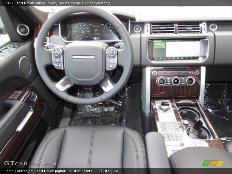 Aruba Metallic / Ebony/Ebony 2017 Land Rover Range Rover