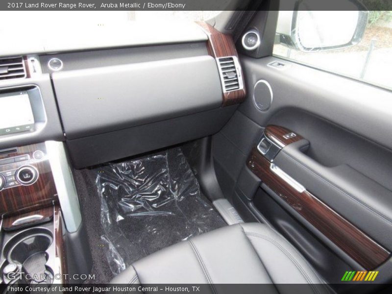 Aruba Metallic / Ebony/Ebony 2017 Land Rover Range Rover
