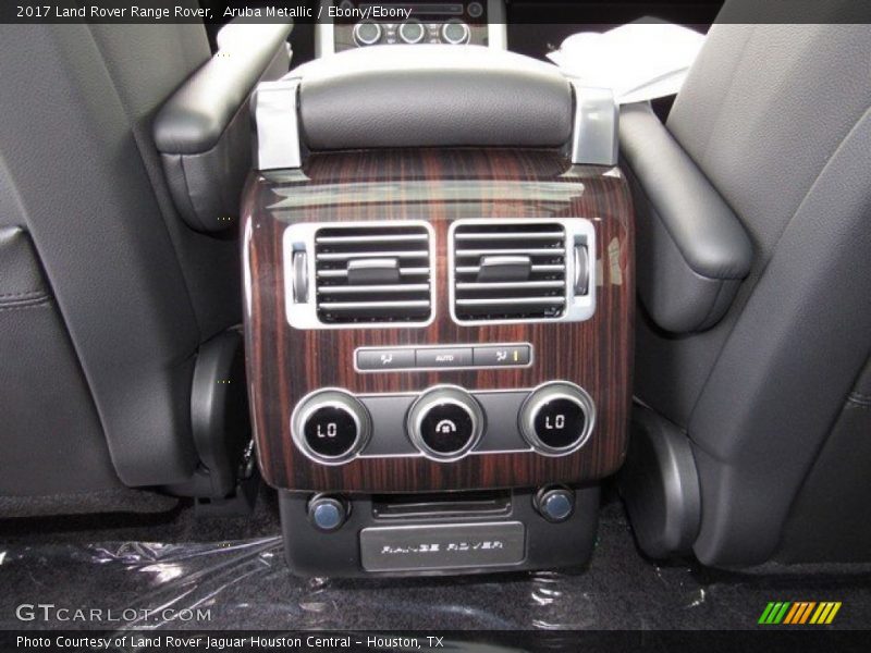 Aruba Metallic / Ebony/Ebony 2017 Land Rover Range Rover