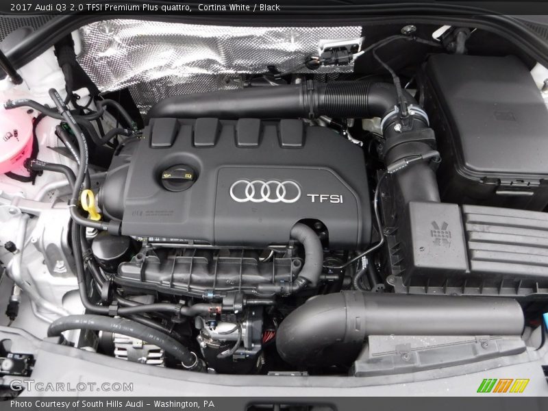 2017 Q3 2.0 TFSI Premium Plus quattro Engine - 2.0 Liter Turbocharged/TFSI DOHC 16-Valve VVT 4 Cylinder
