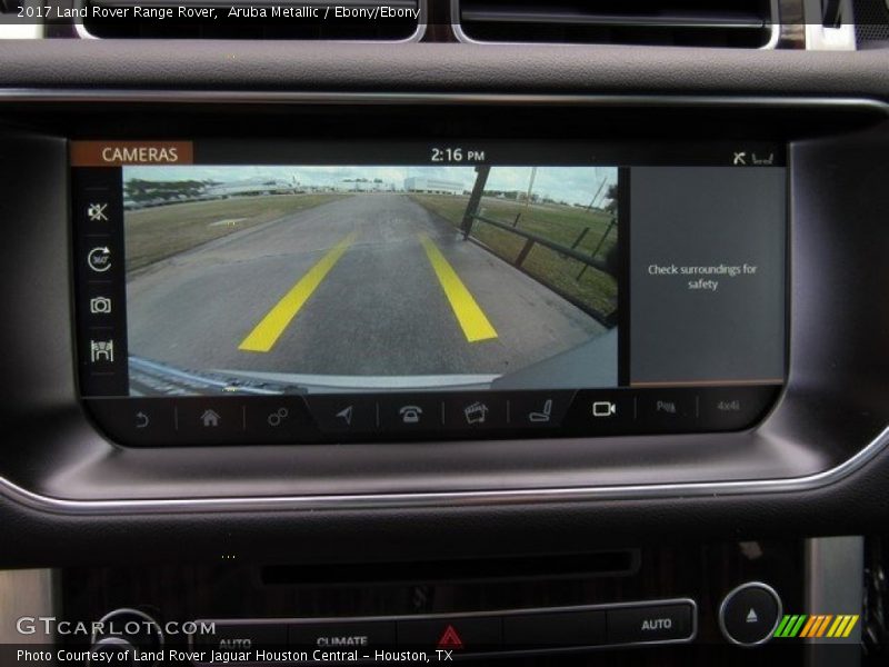 Aruba Metallic / Ebony/Ebony 2017 Land Rover Range Rover