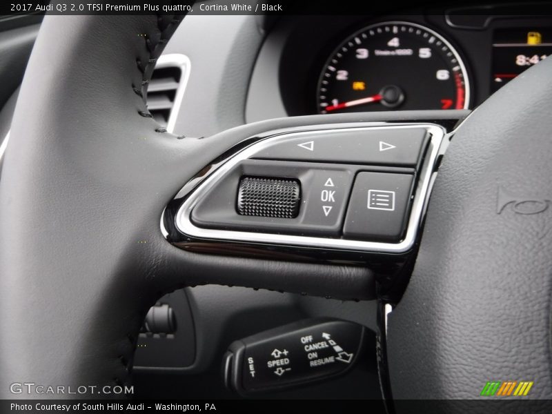 Controls of 2017 Q3 2.0 TFSI Premium Plus quattro