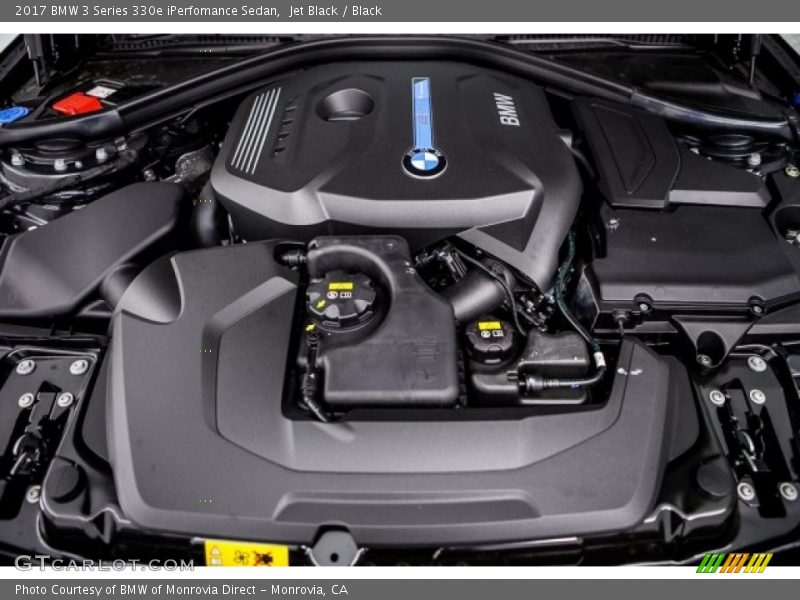 Jet Black / Black 2017 BMW 3 Series 330e iPerfomance Sedan