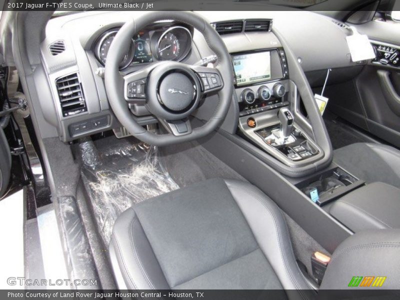  2017 F-TYPE S Coupe Jet Interior