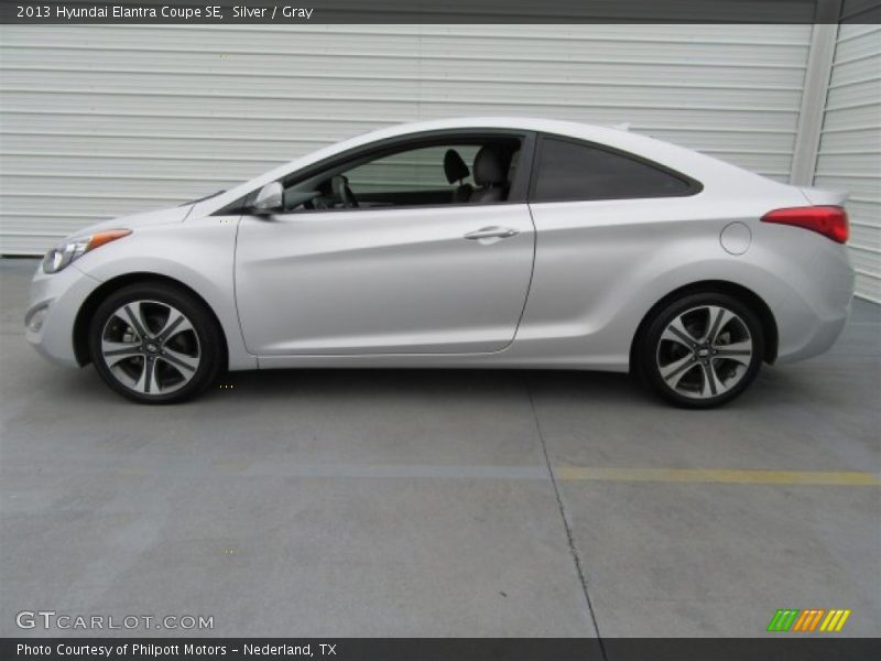 Silver / Gray 2013 Hyundai Elantra Coupe SE