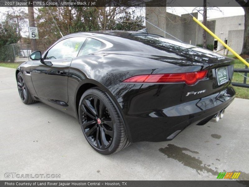 Ultimate Black / Jet 2017 Jaguar F-TYPE S Coupe