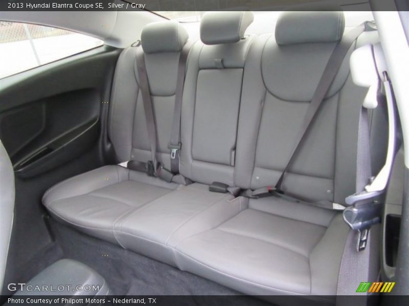 Silver / Gray 2013 Hyundai Elantra Coupe SE
