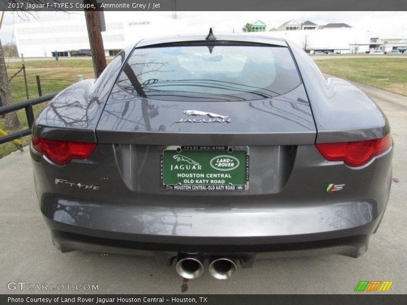 Ammonite Grey / Jet 2017 Jaguar F-TYPE S Coupe