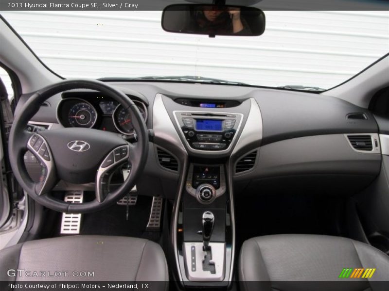Silver / Gray 2013 Hyundai Elantra Coupe SE
