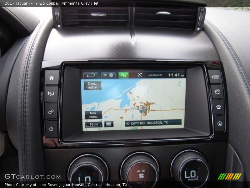 Ammonite Grey / Jet 2017 Jaguar F-TYPE S Coupe