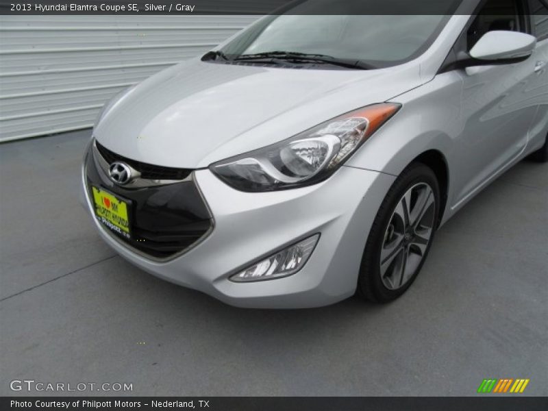 Silver / Gray 2013 Hyundai Elantra Coupe SE