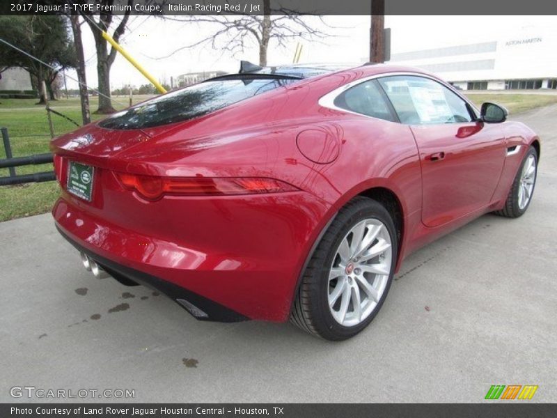Italian Racing Red / Jet 2017 Jaguar F-TYPE Premium Coupe