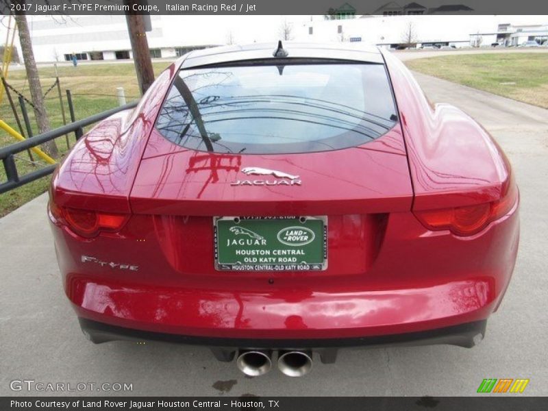 Italian Racing Red / Jet 2017 Jaguar F-TYPE Premium Coupe
