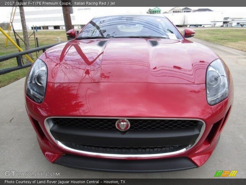 Italian Racing Red / Jet 2017 Jaguar F-TYPE Premium Coupe
