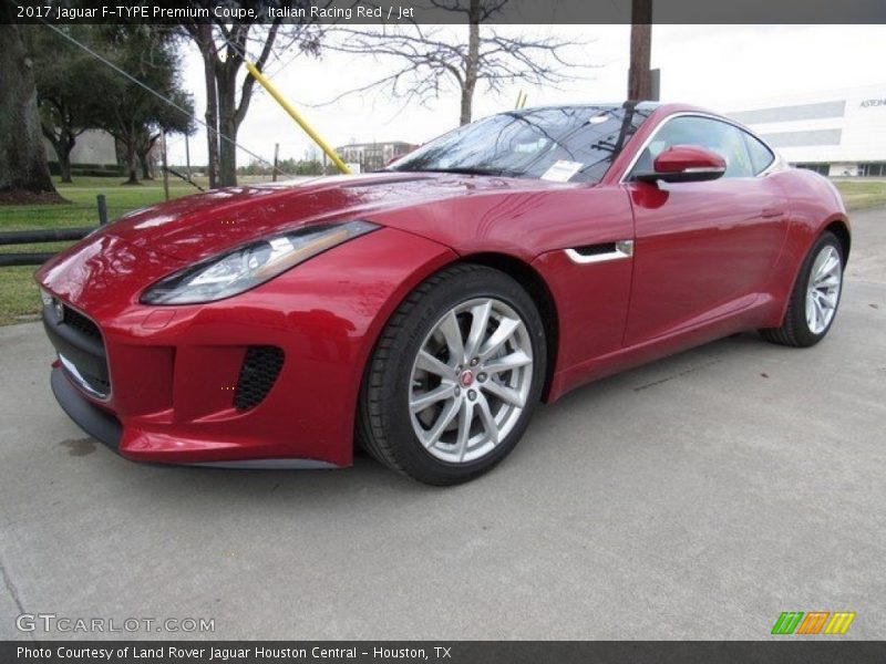 Italian Racing Red / Jet 2017 Jaguar F-TYPE Premium Coupe