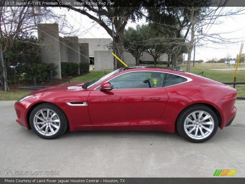 Italian Racing Red / Jet 2017 Jaguar F-TYPE Premium Coupe