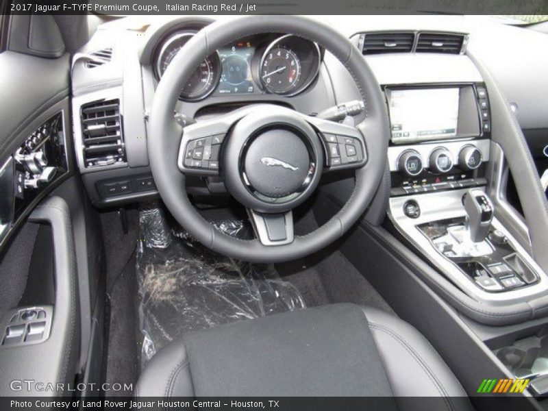 Italian Racing Red / Jet 2017 Jaguar F-TYPE Premium Coupe