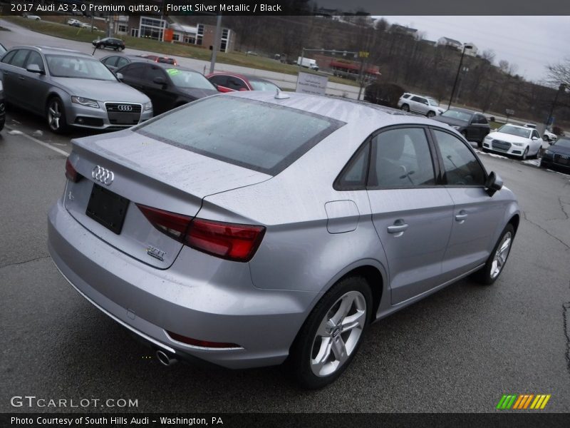 Florett Silver Metallic / Black 2017 Audi A3 2.0 Premium quttaro