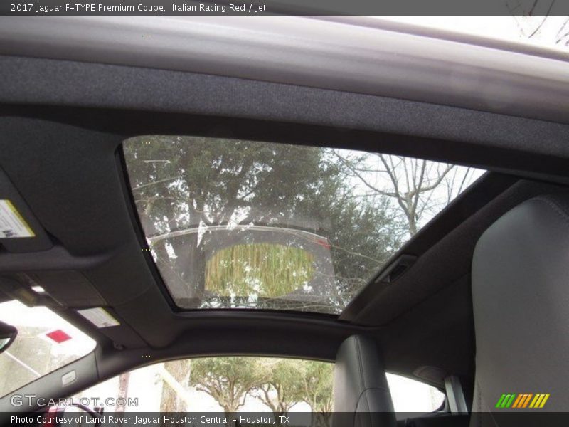 Italian Racing Red / Jet 2017 Jaguar F-TYPE Premium Coupe