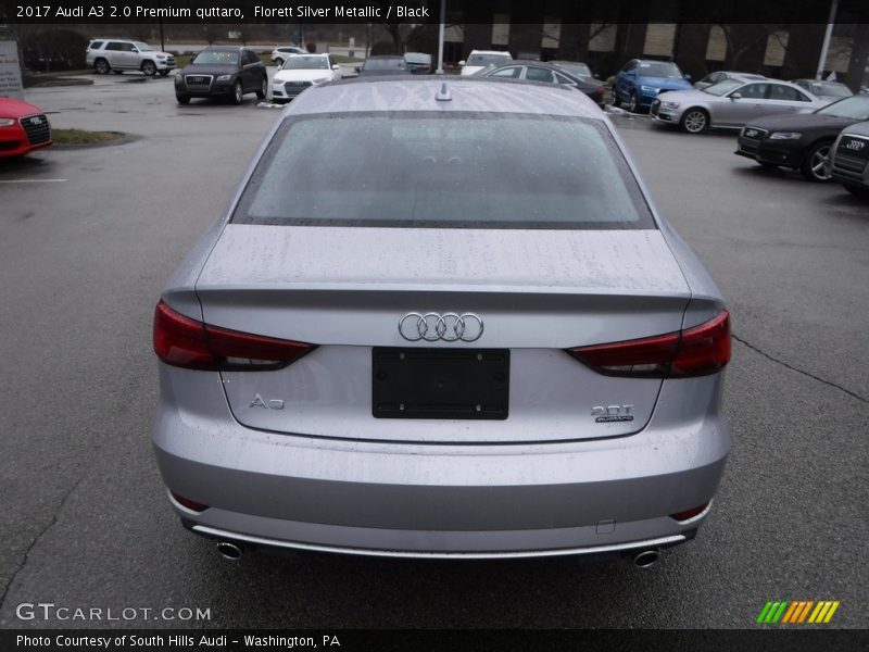 Florett Silver Metallic / Black 2017 Audi A3 2.0 Premium quttaro