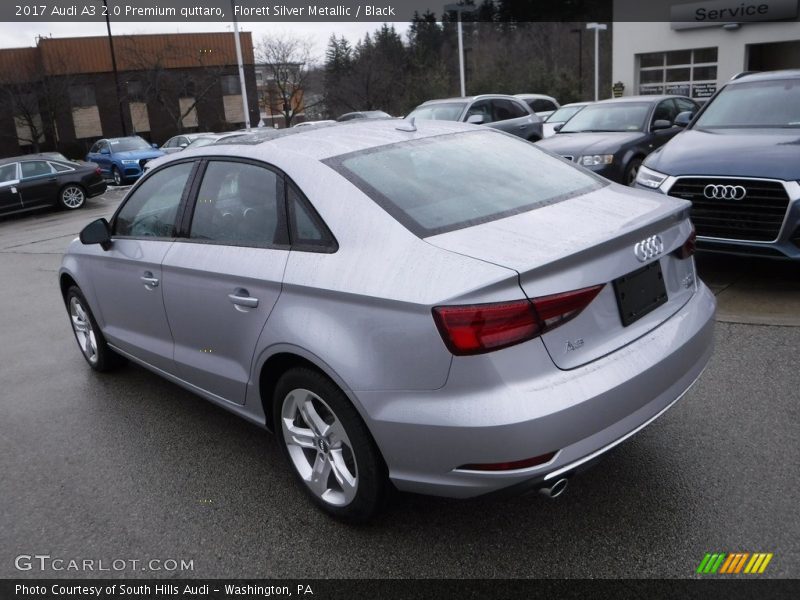 Florett Silver Metallic / Black 2017 Audi A3 2.0 Premium quttaro