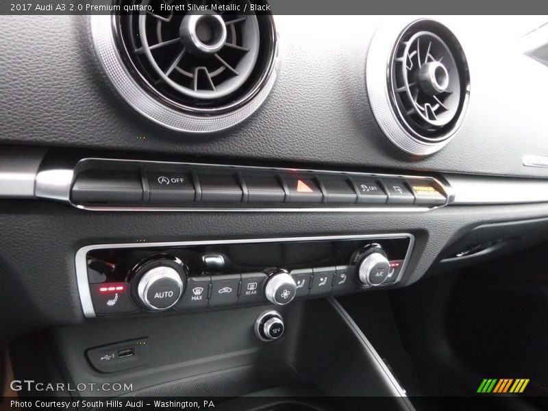 Florett Silver Metallic / Black 2017 Audi A3 2.0 Premium quttaro