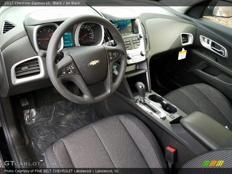 Black / Jet Black 2017 Chevrolet Equinox LS