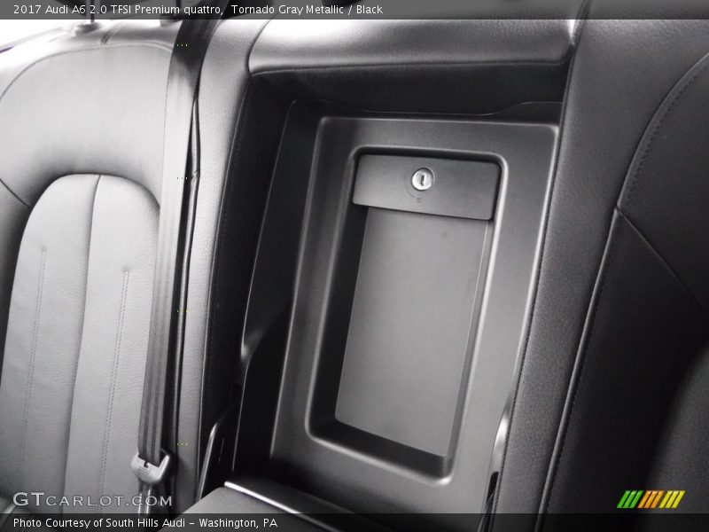 Tornado Gray Metallic / Black 2017 Audi A6 2.0 TFSI Premium quattro