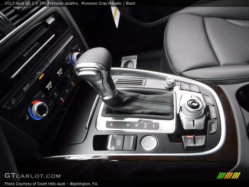 Monsoon Gray Metallic / Black 2017 Audi Q5 2.0 TFSI Premium quattro