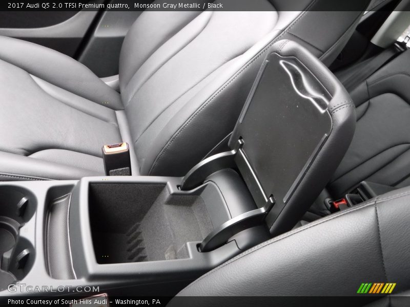 Monsoon Gray Metallic / Black 2017 Audi Q5 2.0 TFSI Premium quattro