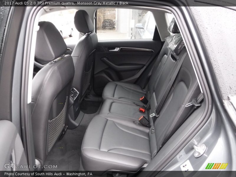 Monsoon Gray Metallic / Black 2017 Audi Q5 2.0 TFSI Premium quattro