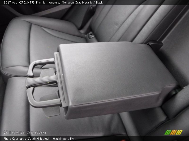 Monsoon Gray Metallic / Black 2017 Audi Q5 2.0 TFSI Premium quattro