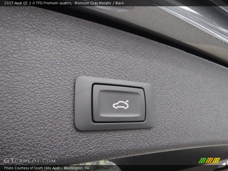 Monsoon Gray Metallic / Black 2017 Audi Q5 2.0 TFSI Premium quattro