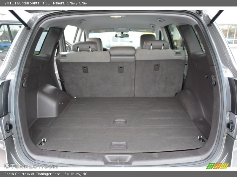 Mineral Gray / Gray 2011 Hyundai Santa Fe SE