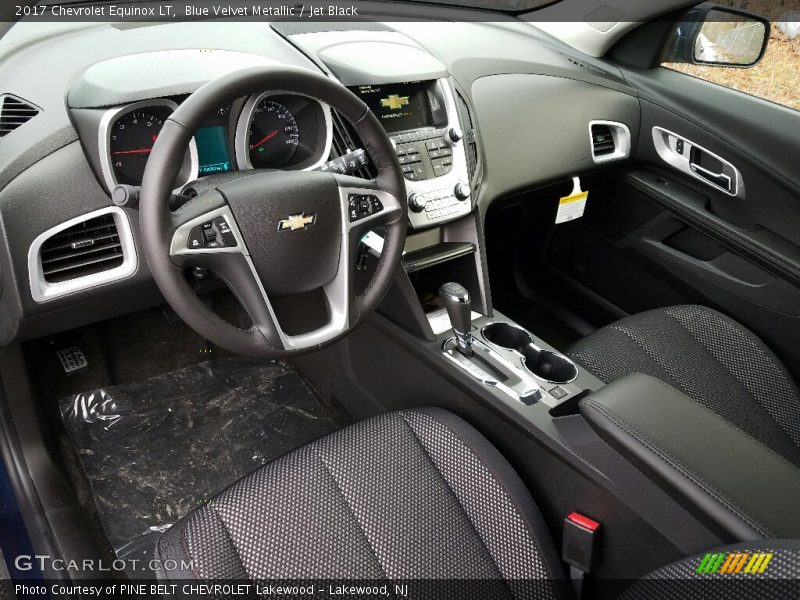 Blue Velvet Metallic / Jet Black 2017 Chevrolet Equinox LT