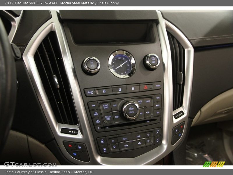 Mocha Steel Metallic / Shale/Ebony 2012 Cadillac SRX Luxury AWD