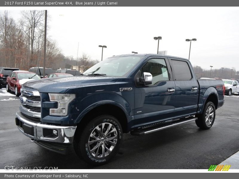 Blue Jeans / Light Camel 2017 Ford F150 Lariat SuperCrew 4X4