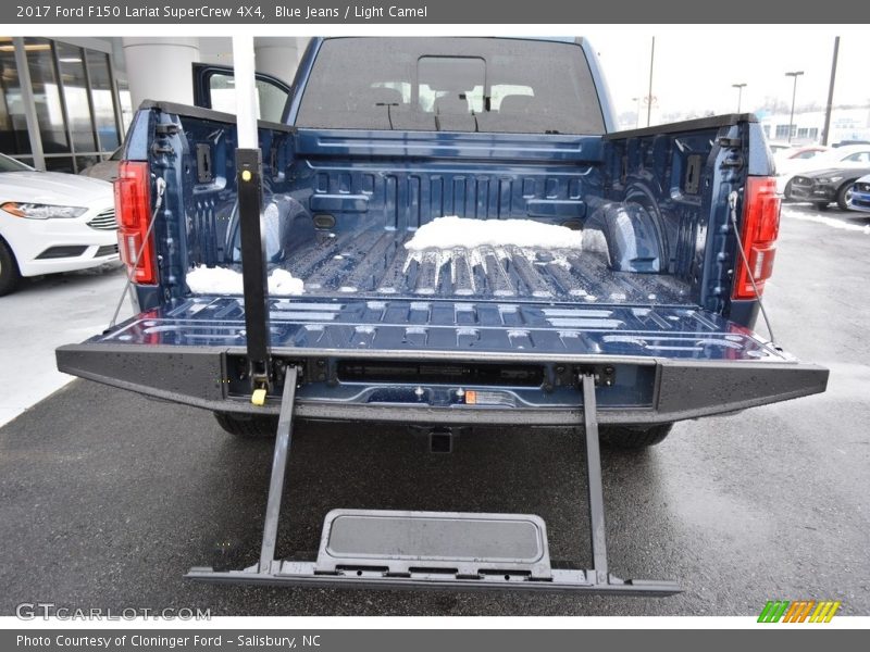 Blue Jeans / Light Camel 2017 Ford F150 Lariat SuperCrew 4X4