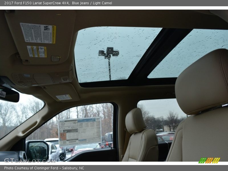 Blue Jeans / Light Camel 2017 Ford F150 Lariat SuperCrew 4X4