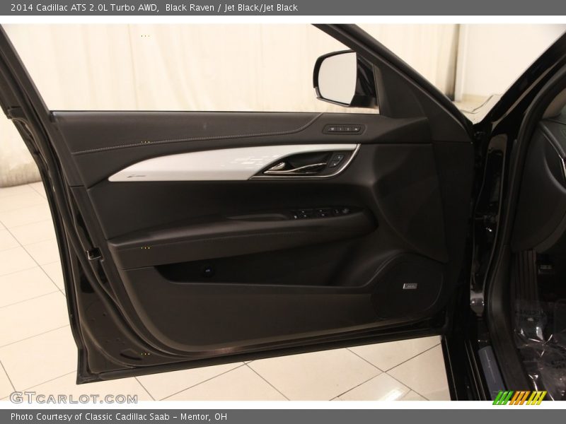 Black Raven / Jet Black/Jet Black 2014 Cadillac ATS 2.0L Turbo AWD
