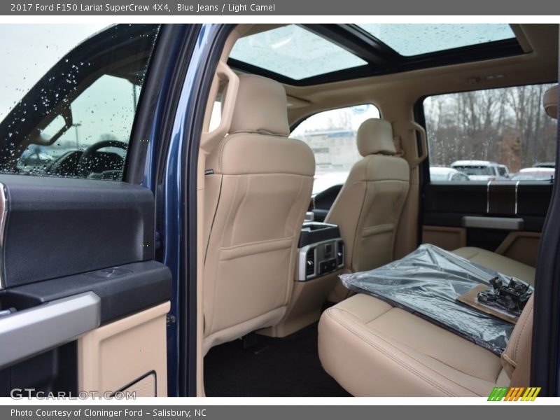 Blue Jeans / Light Camel 2017 Ford F150 Lariat SuperCrew 4X4